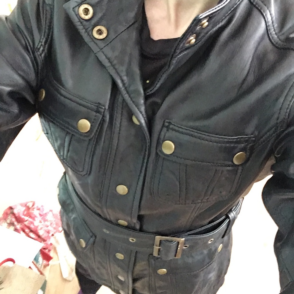 EXTRA PHOTOS Boden Leather Jacket